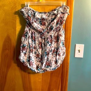 Decree size large boho tube top